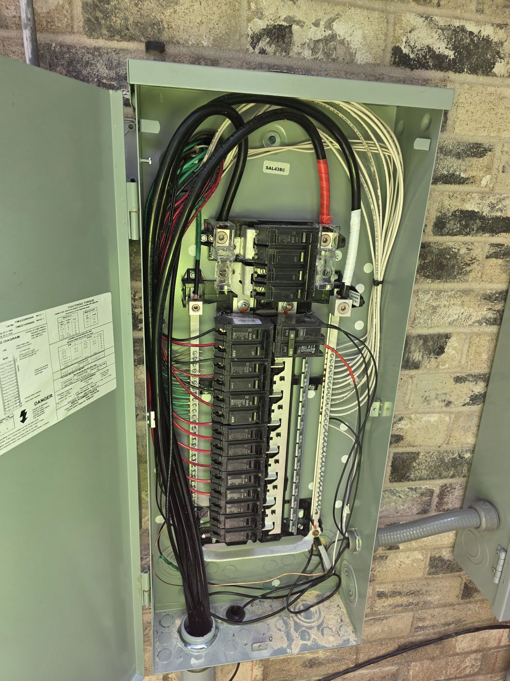 Panel upgrade in Dallas: after