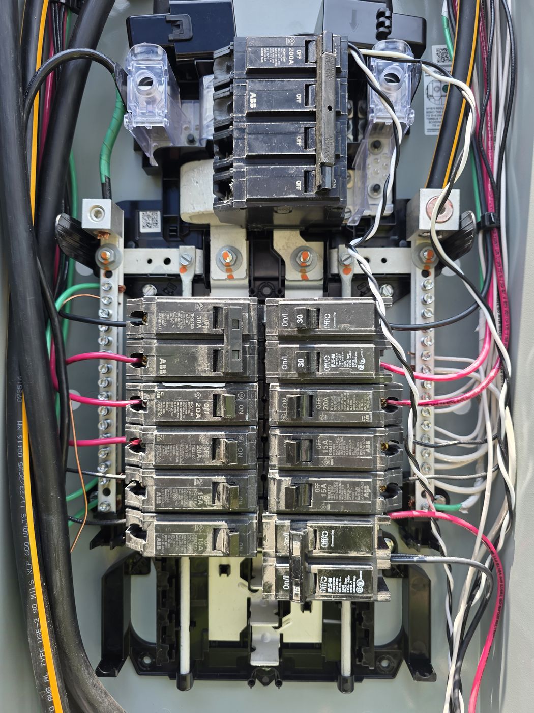 Panel upgrade in Dallas: after