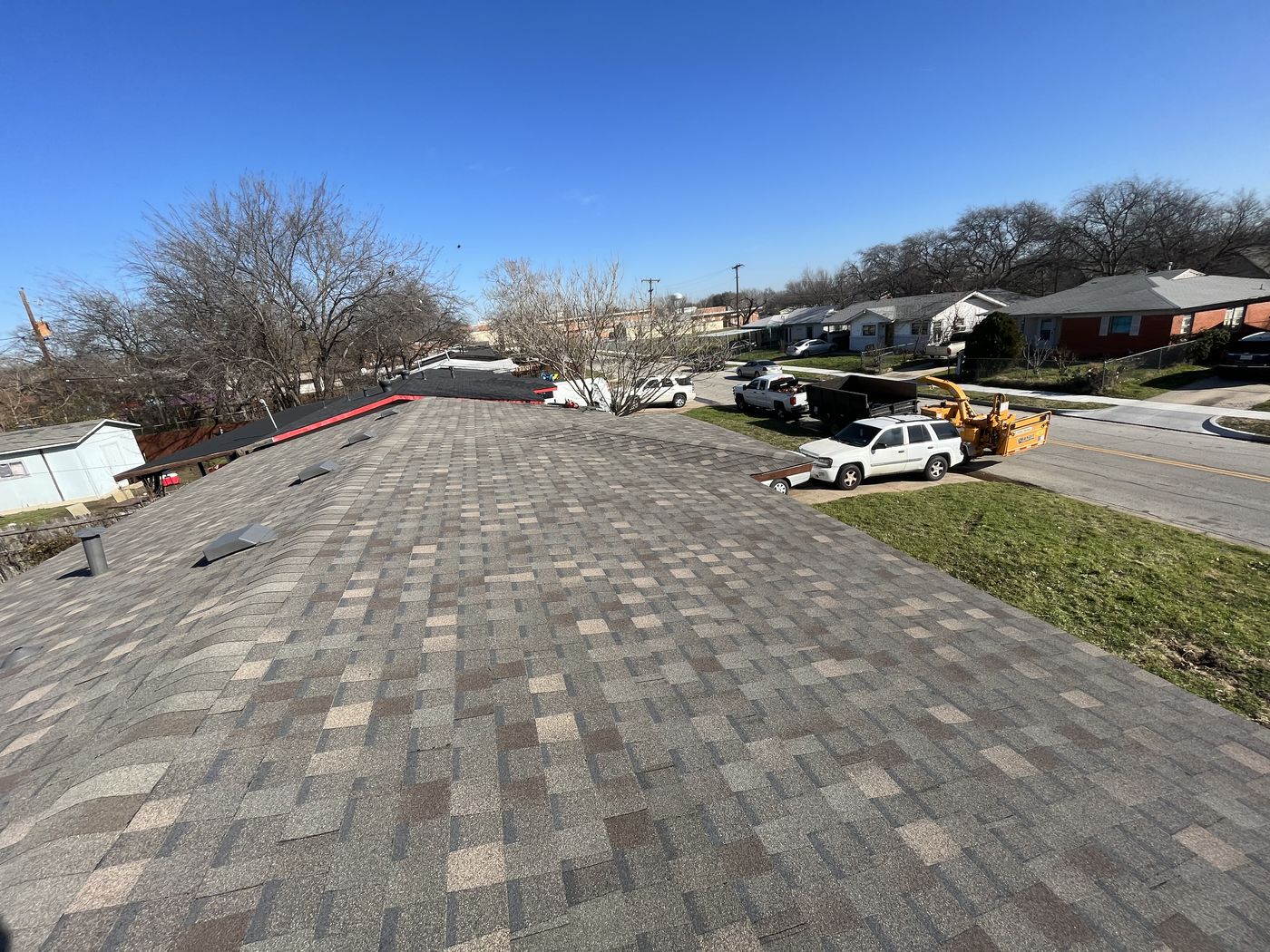 Roof replacement in Fort Worth: after