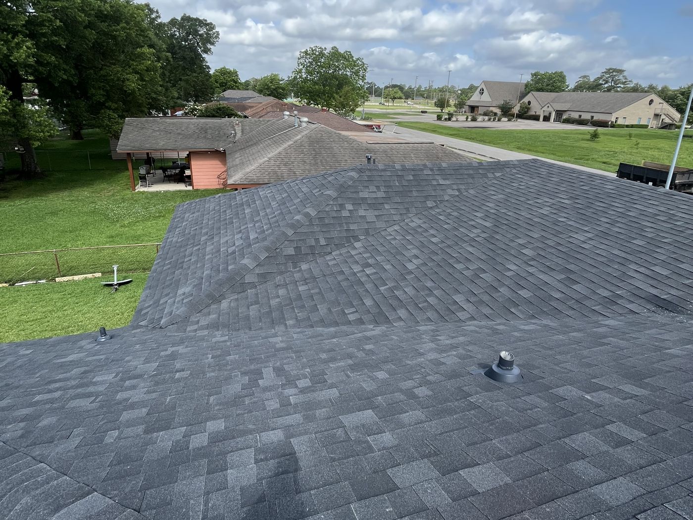 Roof replacement in Houston: after
